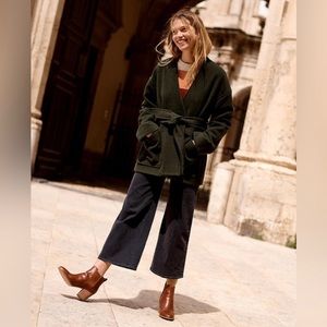 Madewell Slim Wide-Leg Jeans in Lunar Wash Size 29